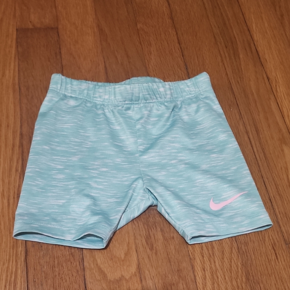 Nike Blue and Pink Athletic Shorts